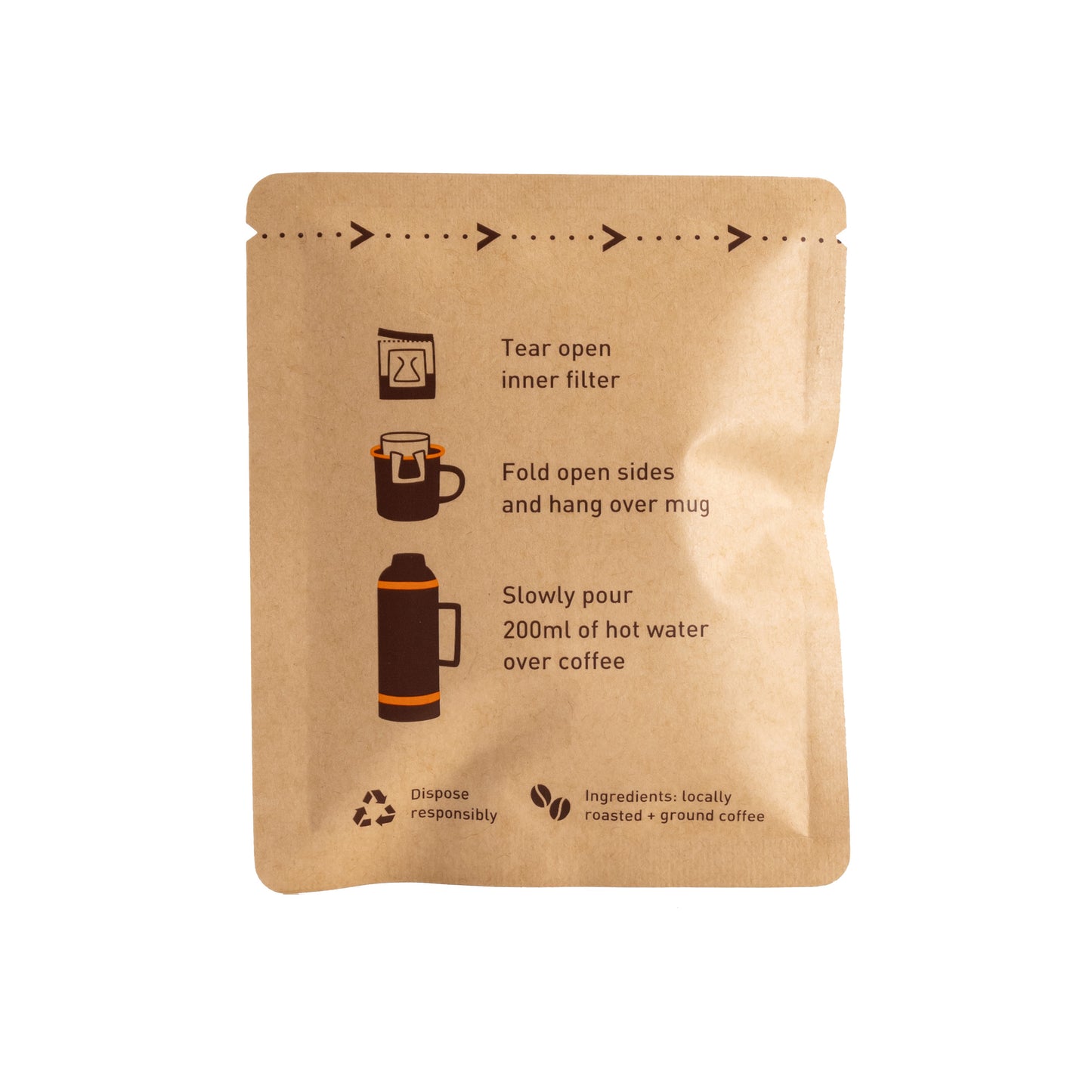 Southland Coffee Pour-Over Sachet Box