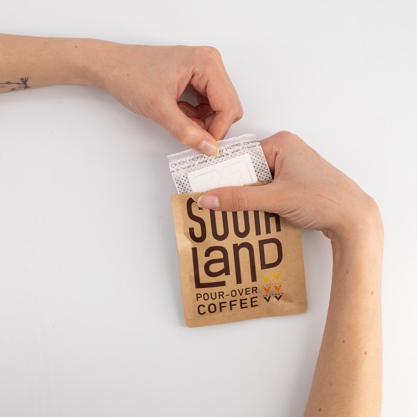 Southland Coffee Pour-Over Sachet Box